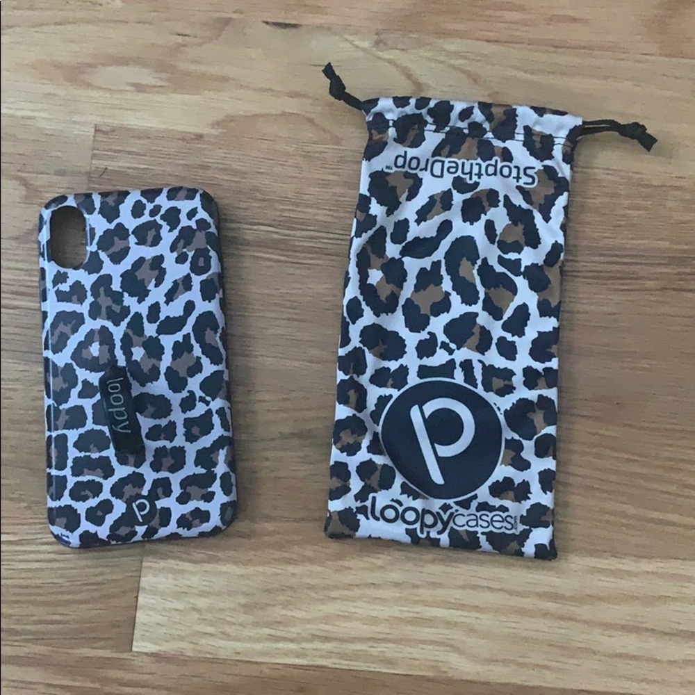 Loopy Case Leopard Print IPhone XR
